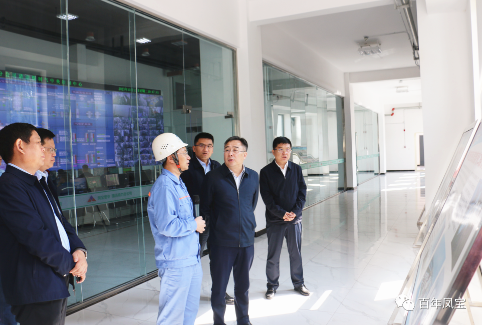 王新亭到亚美在线中国有限公司集团调研指导重点项目建设工作